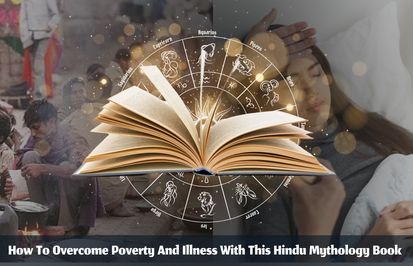 Learn how to overcome poverty and illness with this Hindu mythology book