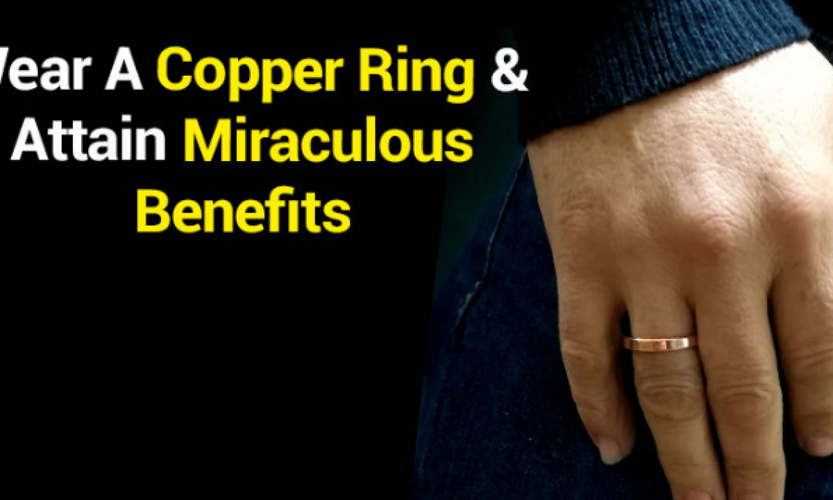 Amazing Health Benefits Of Wearing Copper Ring. Read On - KalingaTV