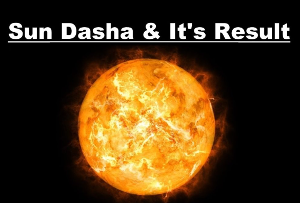 Effect of Sun in Different Houses