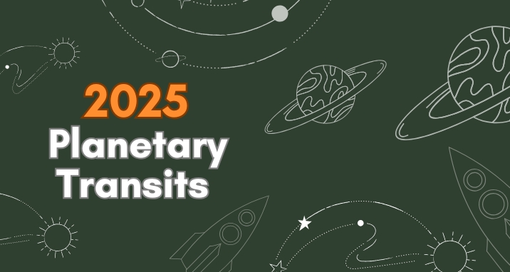 Planetary Transits Calendar 2025